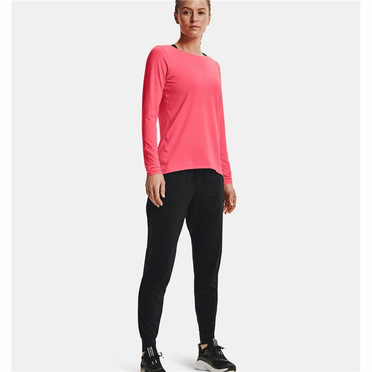 Long Sports Trousers Under Armour Lady Black-4