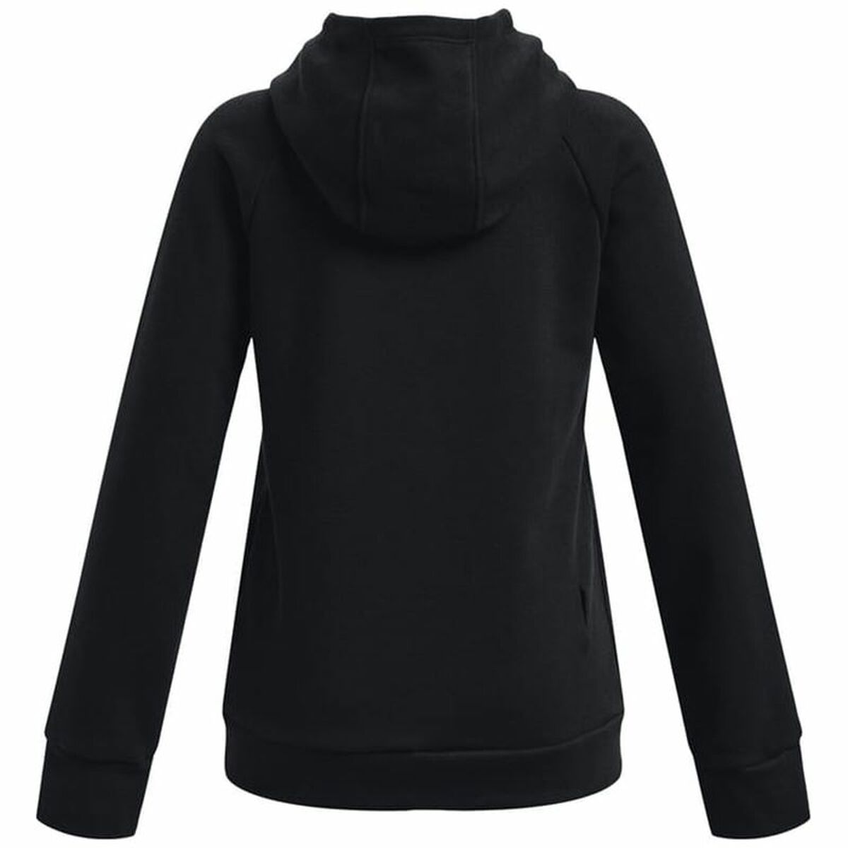Hooded Sweatshirt for Girls Under Armour Rival Big Logo Black-4
