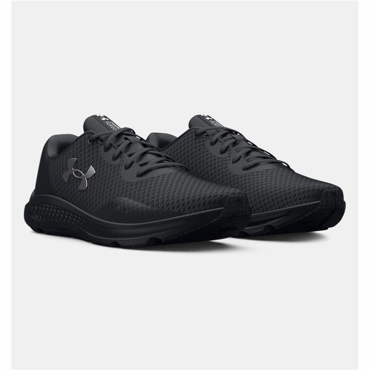 Running Shoes for Adults Under Armour Charged Pursuit Black-2