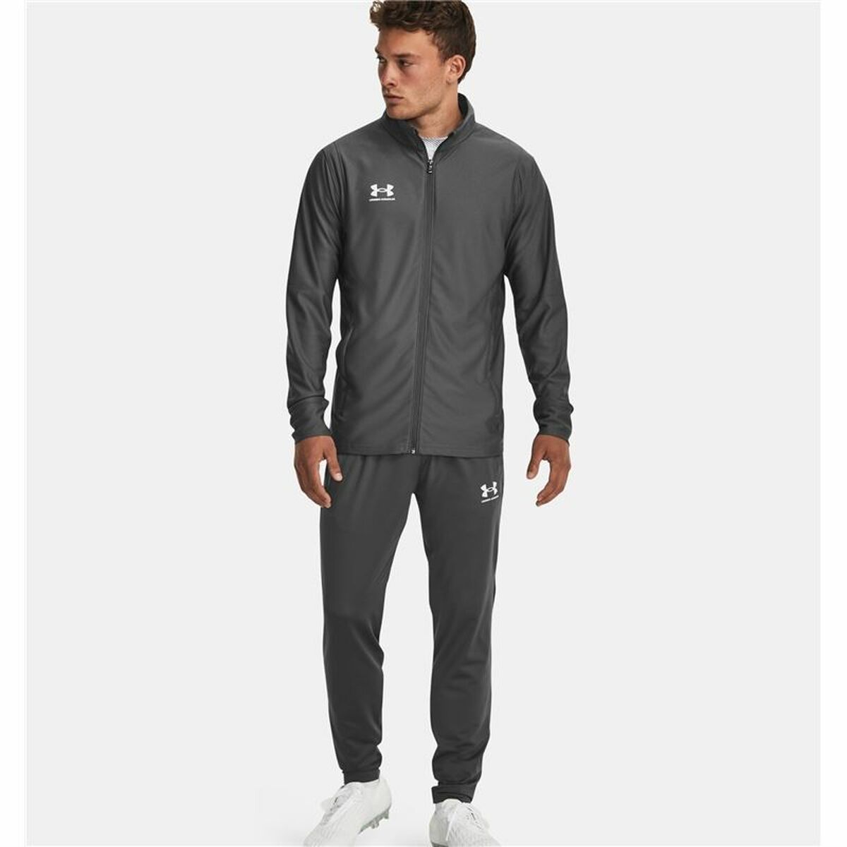 Men's Sports Jacket Under Armour Challenger Grey-3