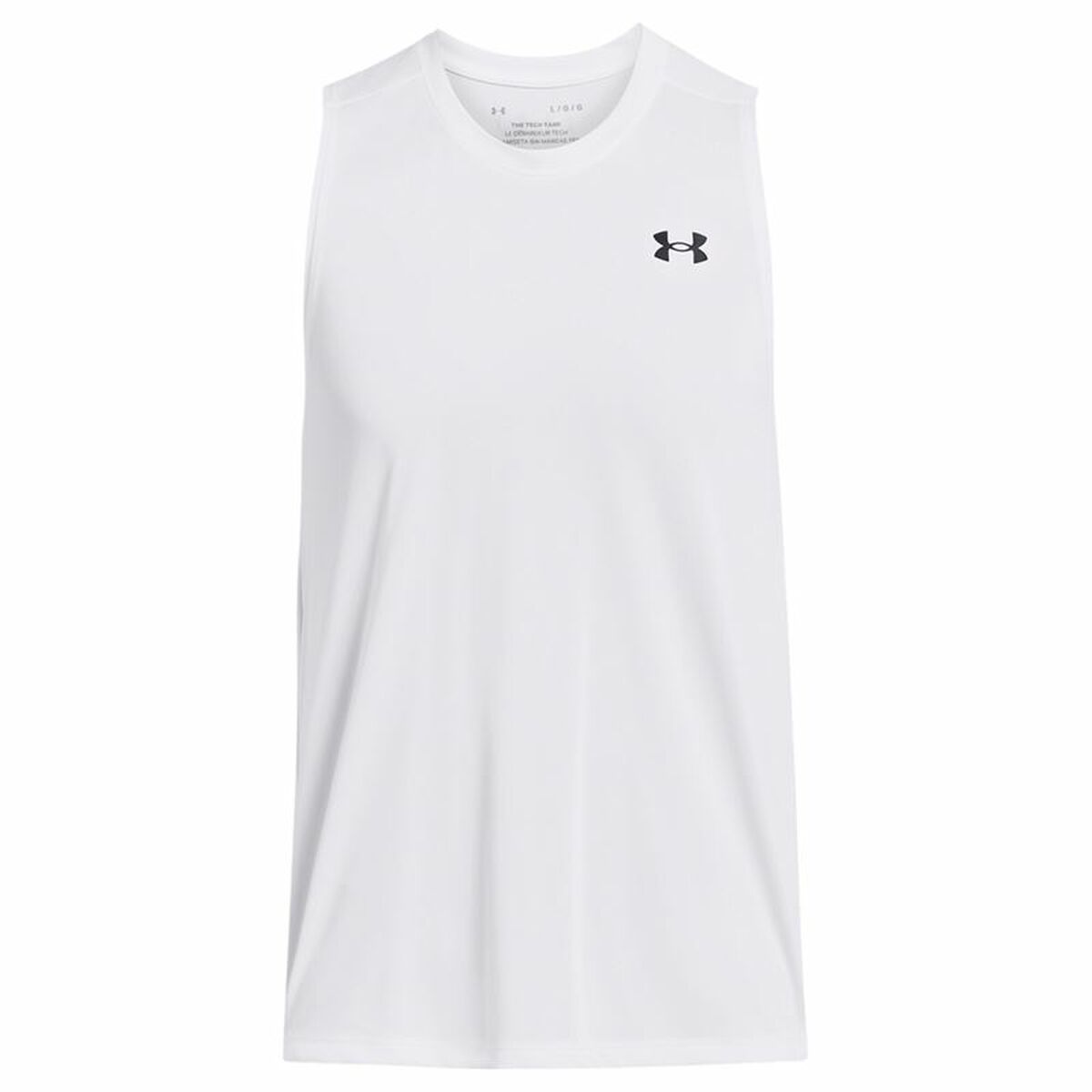 Men's Sleeveless T-shirt Under Armour Tech Tank White-0