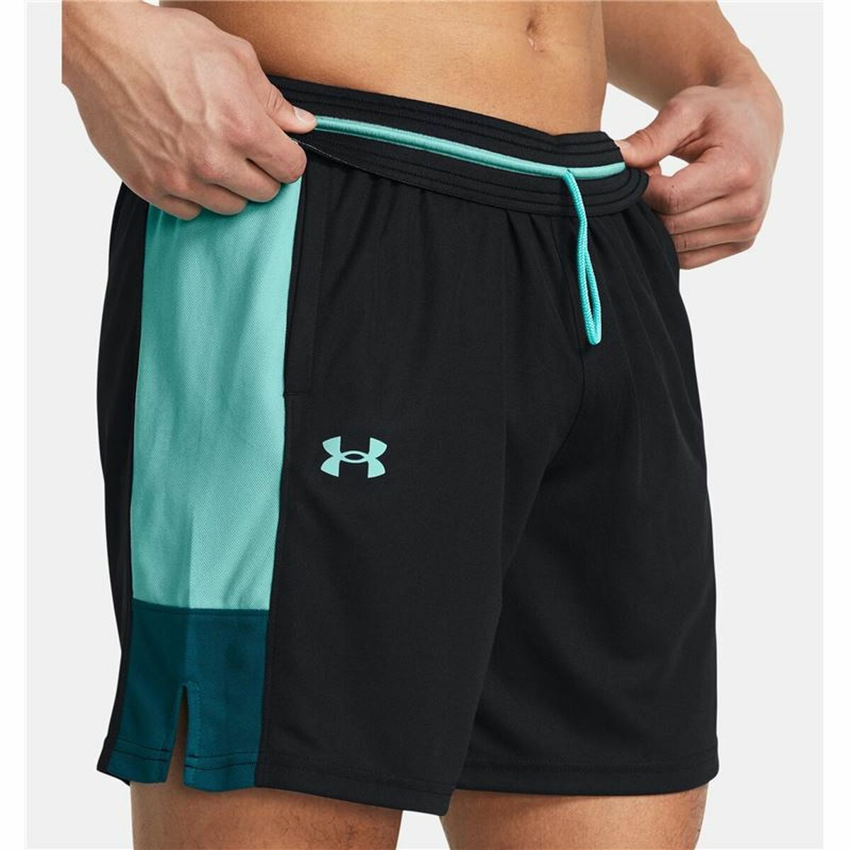 Men's Basketball Shorts Under Armour Baseline Black-1