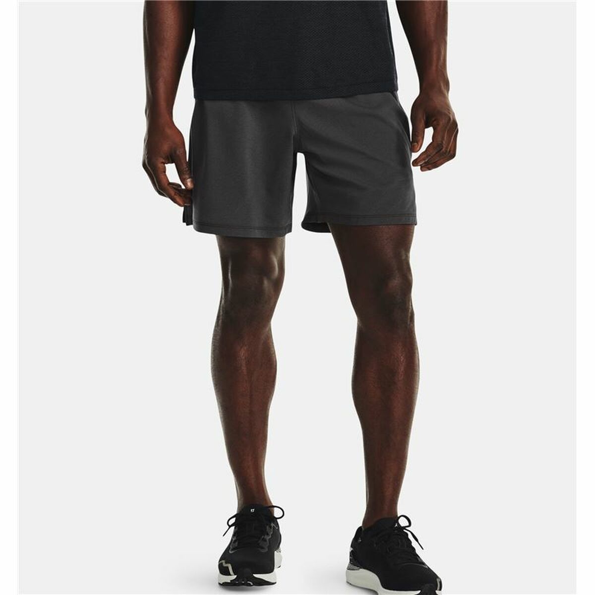 Men's Sports Shorts Under Armour Fleece Jogger Black-3