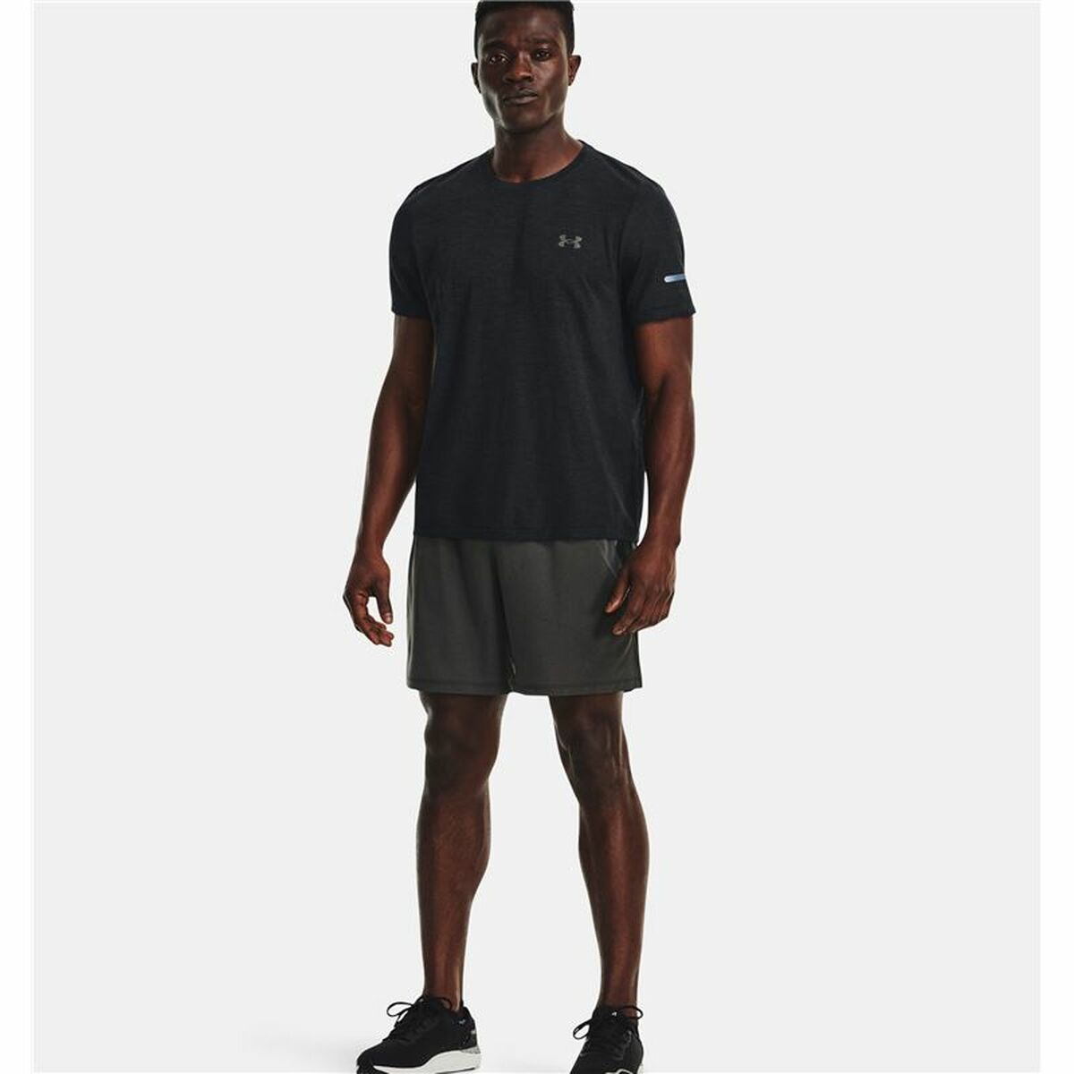 Men's Sports Shorts Under Armour Fleece Jogger Black-2