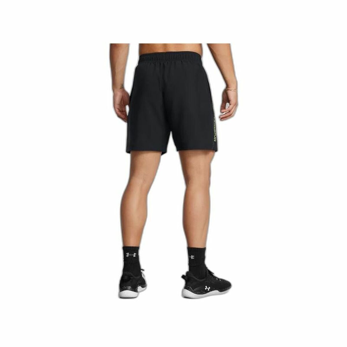 Men's Sports Shorts Under Armour Wordmark Black-3