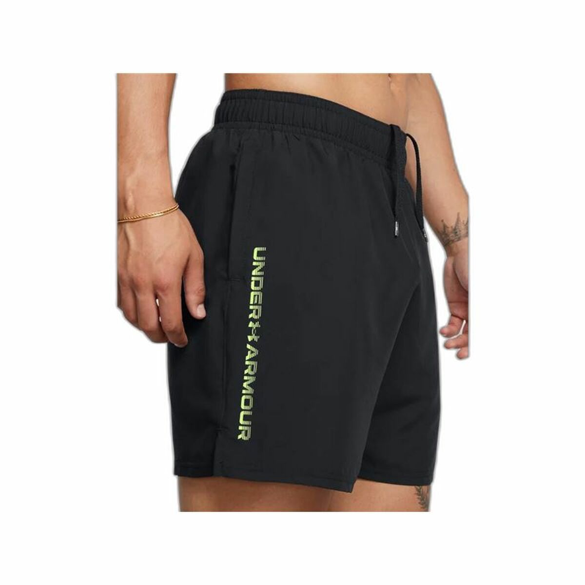Men's Sports Shorts Under Armour Wordmark Black-2