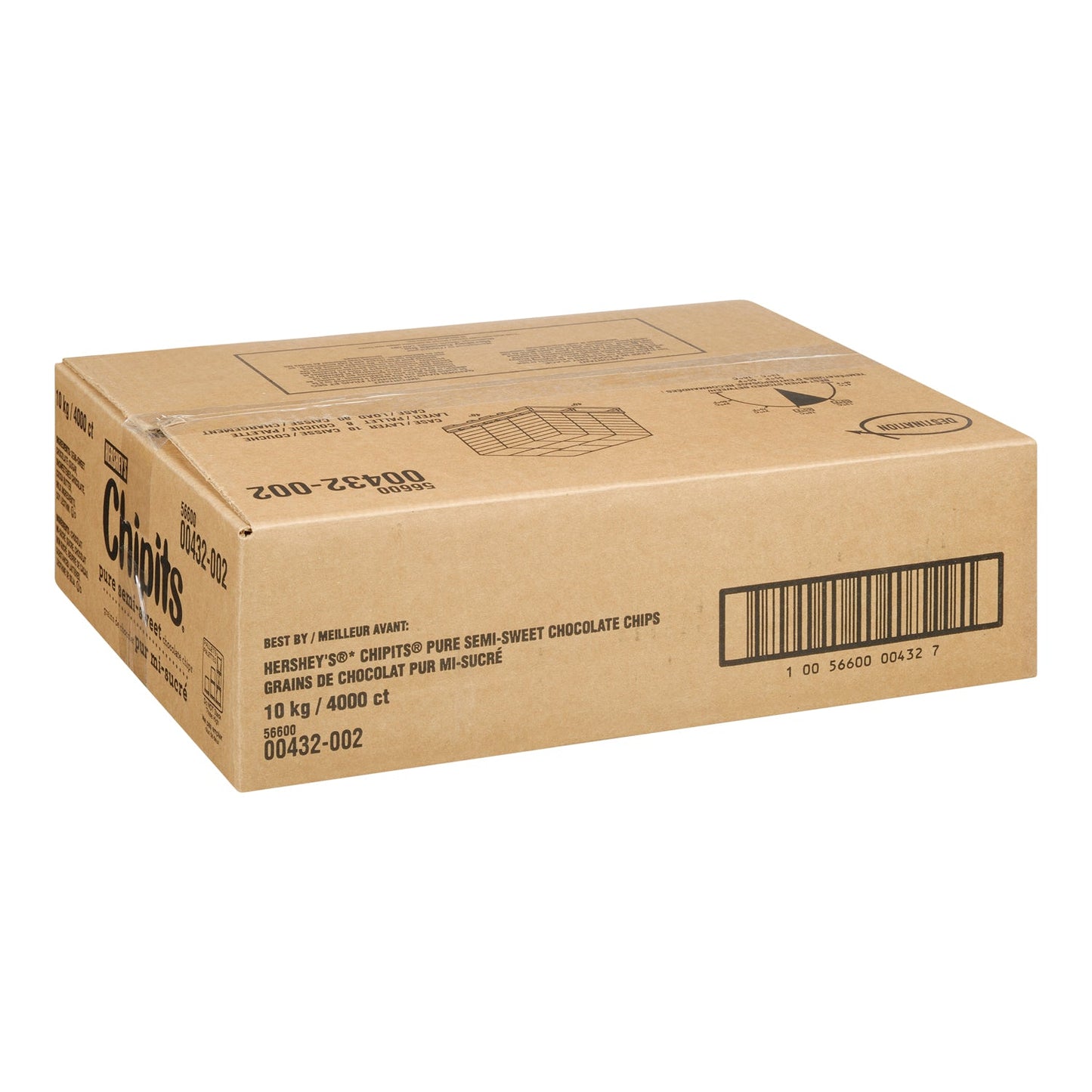 Hershey's Chocolate Chip Mini Semi-Sweet - 1 x 10 kg - Baking Chocolates - Canadian Distribution
