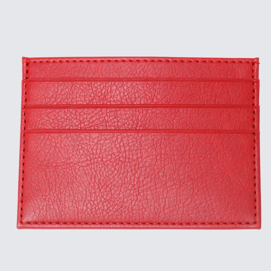 AVOCA Unisex Card Holder I Red