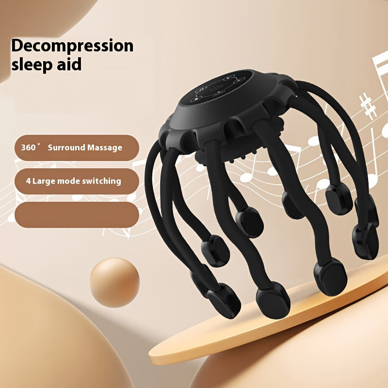 NNETM Multi-Claw Electric Massager for Head, Scalp, and Neck(Black)-2