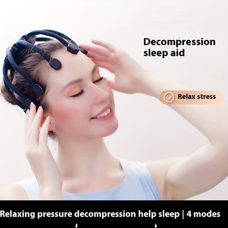 NNETM Multi-Claw Electric Massager for Head, Scalp, and Neck(Black)-3
