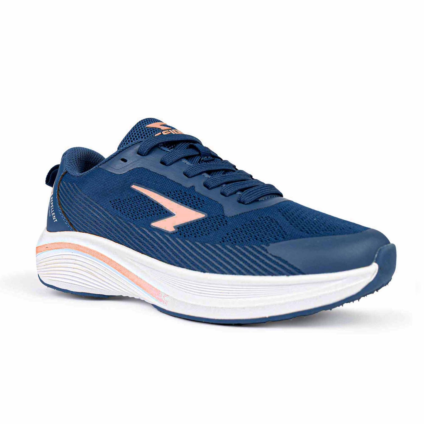 Inta Ladies Runners - Navy/Pink-1