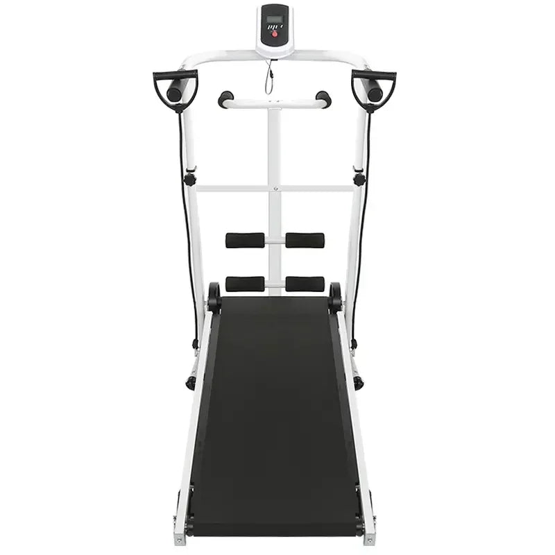 NNEOBA Adjustable Silent Mechanical Treadmill for Home Fitness-3