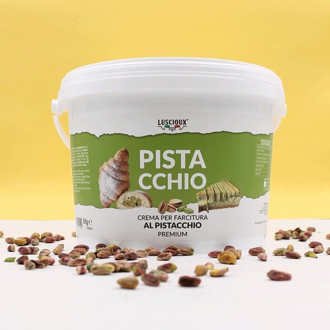 Premium Real Pistachio Cream - Luscioux - Authentic Italian Pistachio Cream for Gourmet Pastries, Chocolates and Desserts – Canadian Distribution