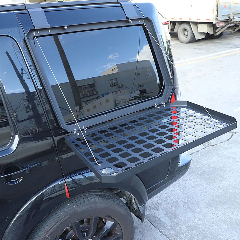 Rear Window Glass Armor Shelf Storage Rack for Land Rover Discovery-4
