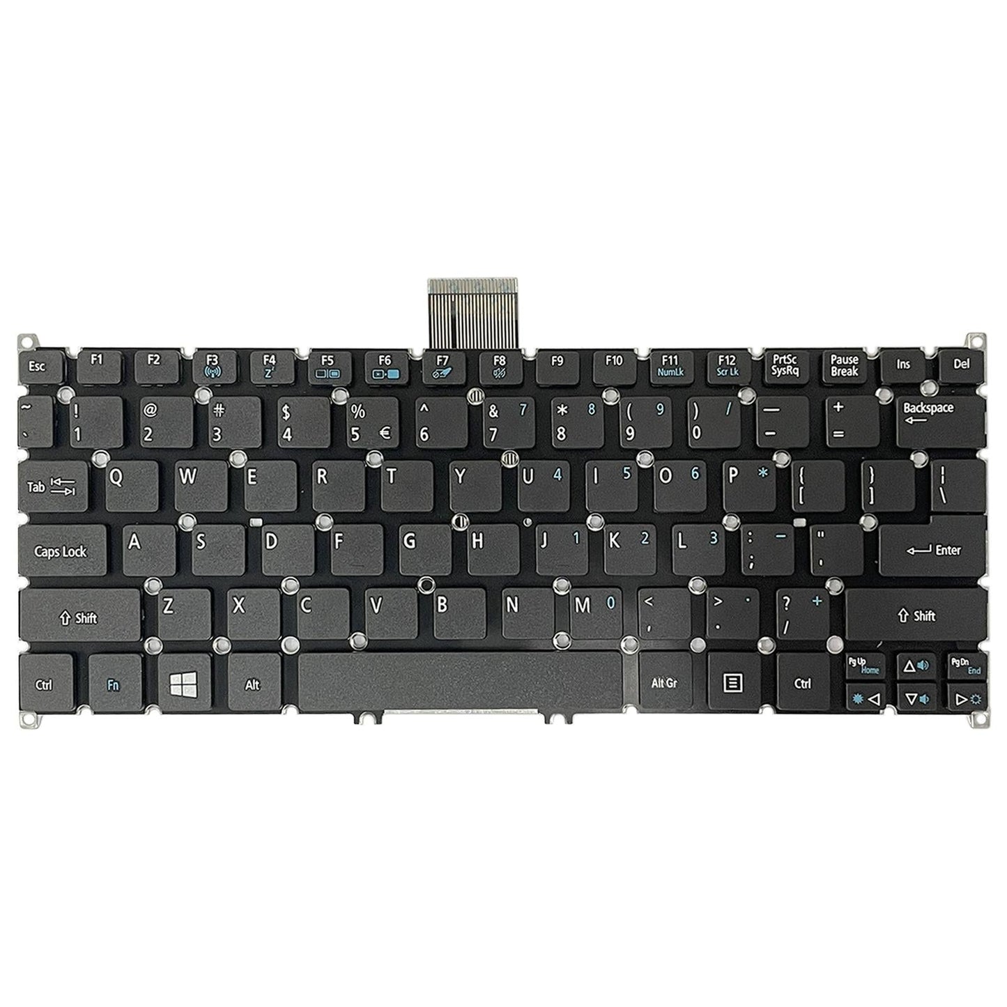 NNEIDS Acer Aspire One 725 726 756 V5-123 E3-112 S3-391 V3-112 V5-171 Keyboard - Us Version-0