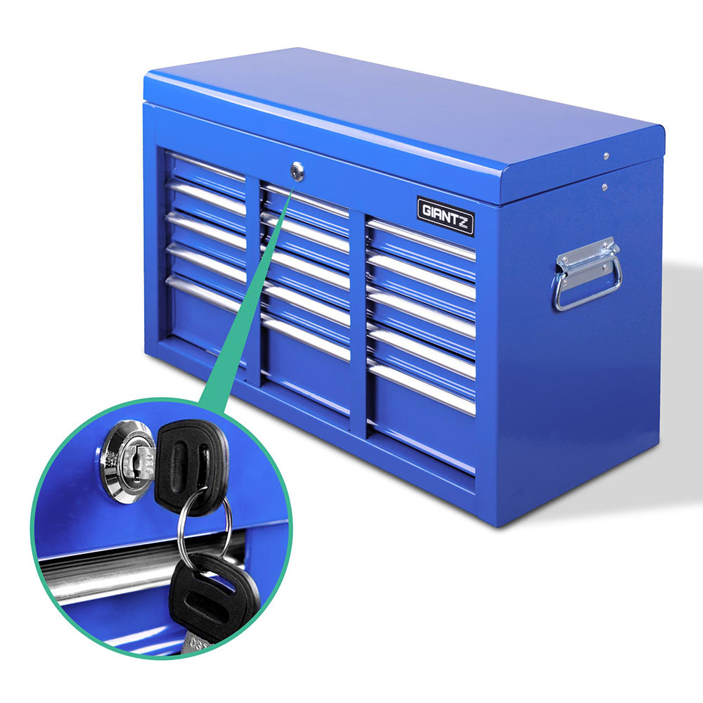 NNEDSZ 9 Drawer Mechanic Tool Box Storage - Blue-2
