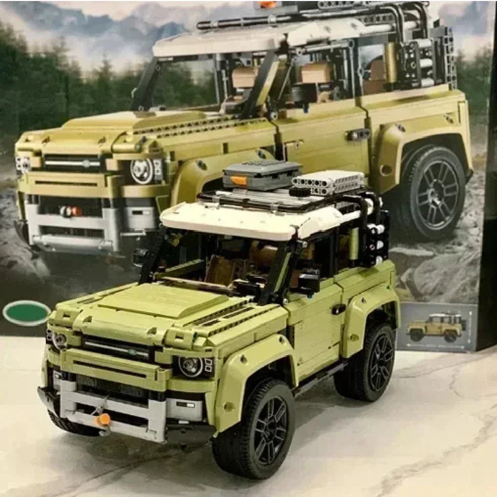 Technical Rover Defender Collector's Building Blocks Set-1