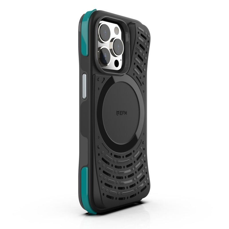 NNEDSZ EFM Tokyo Case Armour with MagSafe D3O 5G Signal Plus Technology for iPhone 14 Pro (6.1") - Dark Neb-2