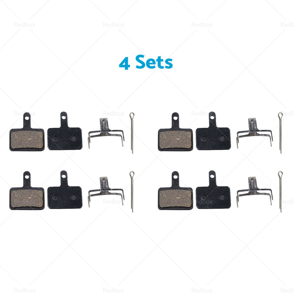 4-Pairs Mountain Bike Disc Brake Pads Suitable For Shimano Hydraulic Mechanical-4