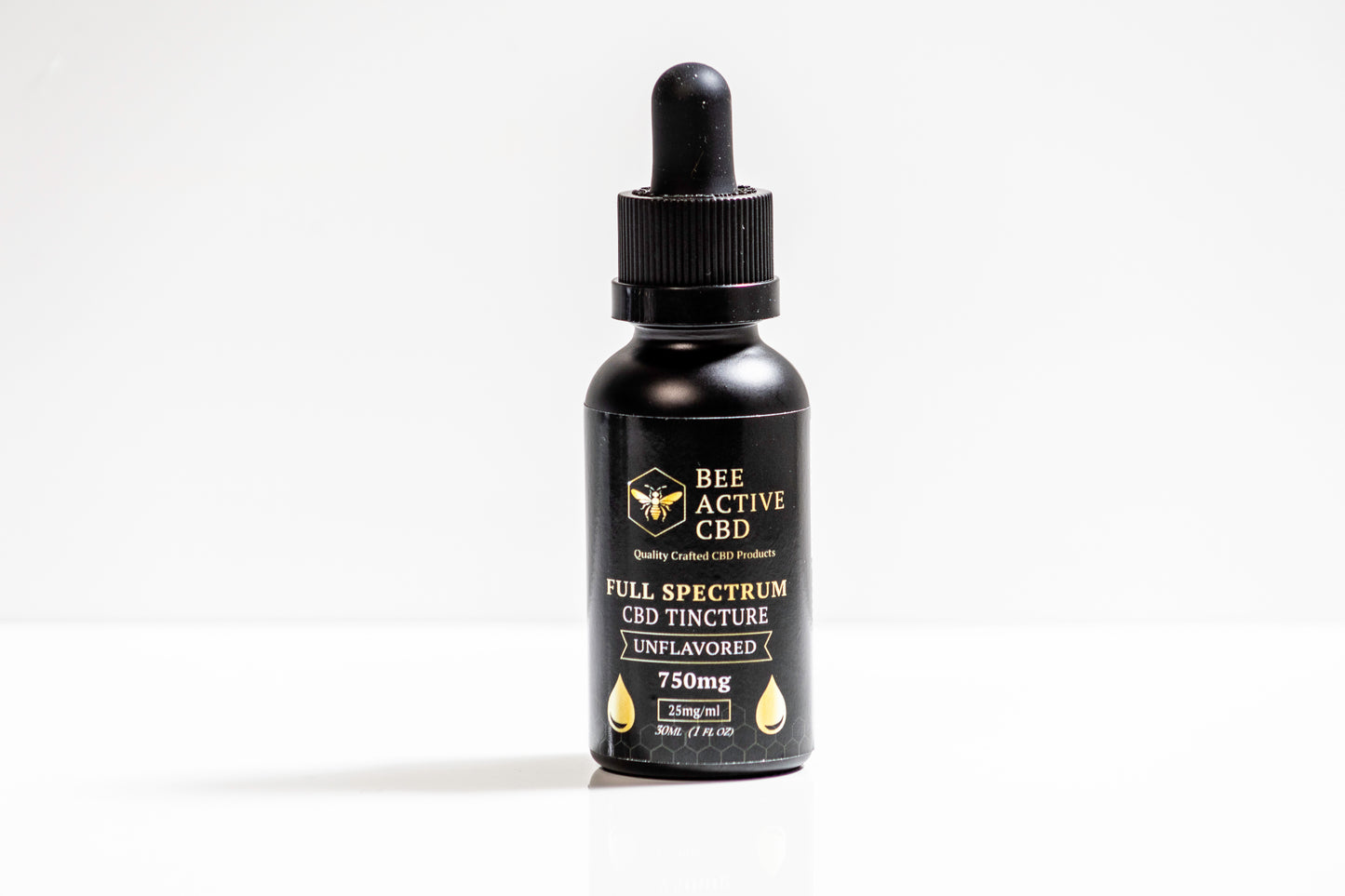 Bee Active CBD Full-Spectrum Tincture Unflavored-1