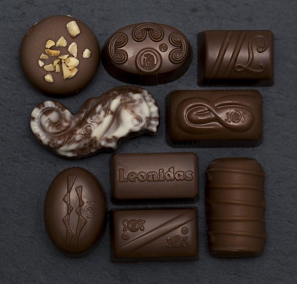 Leonidas Belgian Chocolates | (1 x 32pc 500g) | All Dark Chocolates in a Beautiful Gift Box | Imported fine Chocolate from Belgium | Canadian Distribution