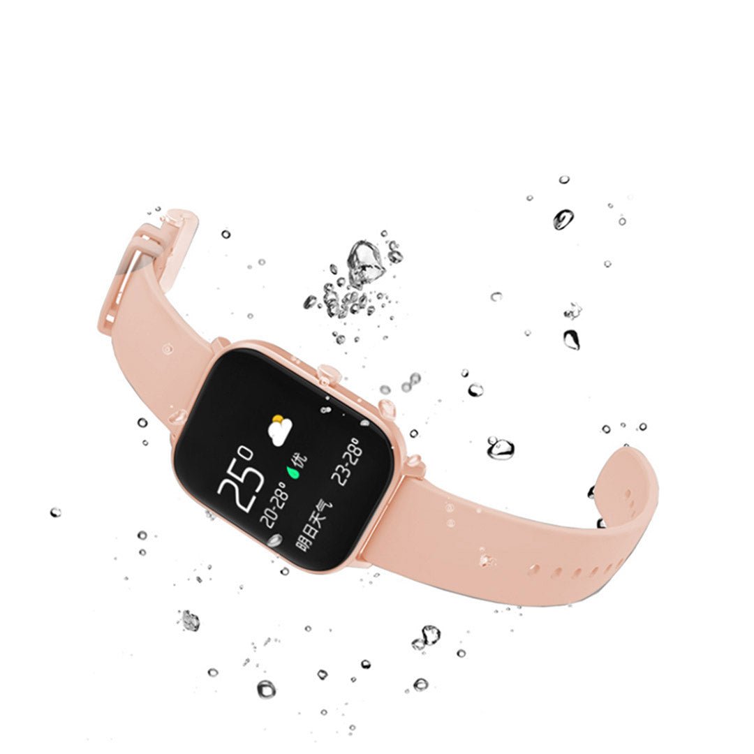 NNEAGS 2X Waterproof Fitness Smart Wrist Watch Heart Rate Monitor Tracker P8 Gold-2
