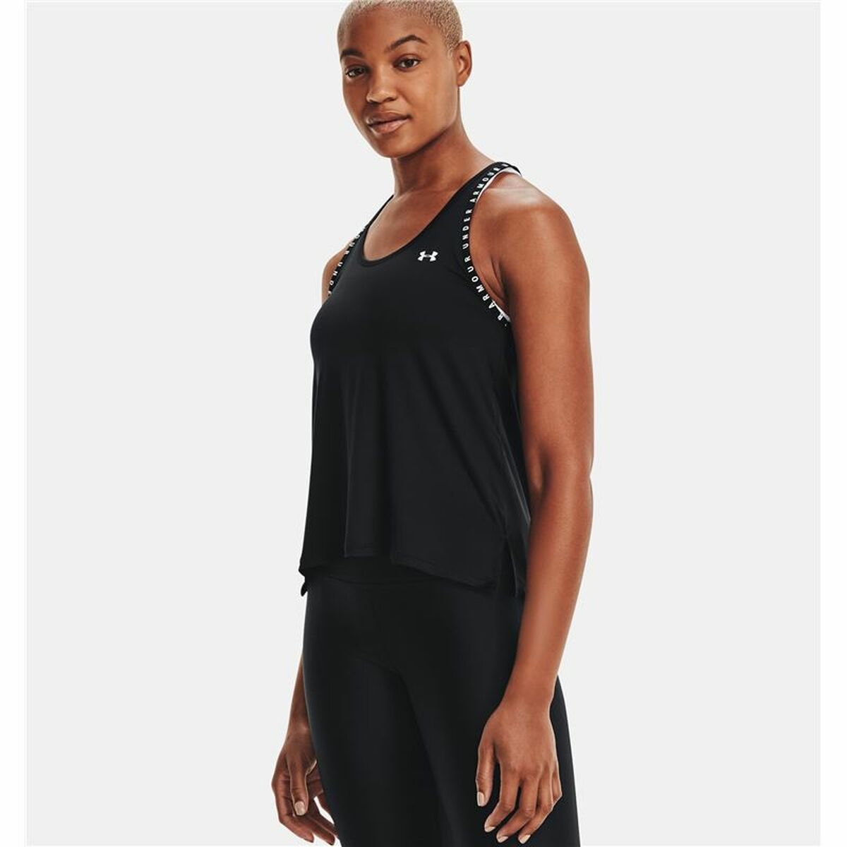 Tank Top Women Under Armour Knockout Black-7