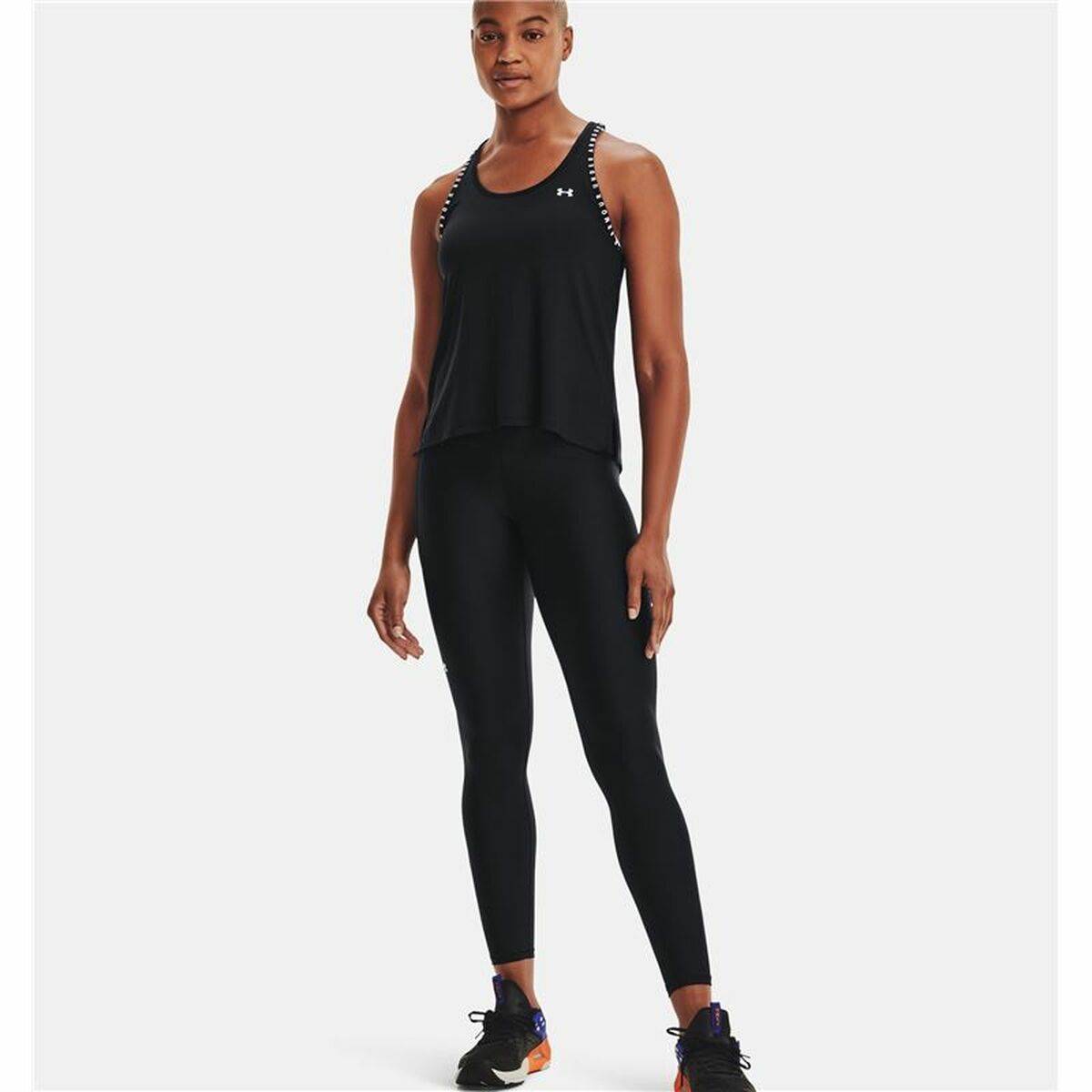 Tank Top Women Under Armour Knockout Black-5