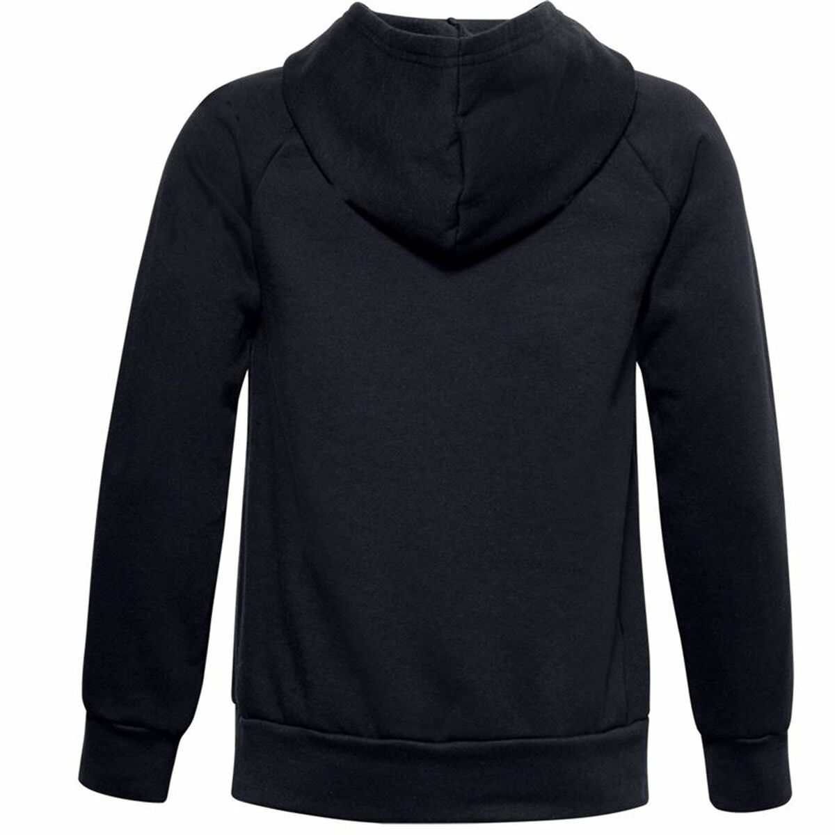 Children’s Hoodie Under Armour Fleece Rival Big Logo Black-2