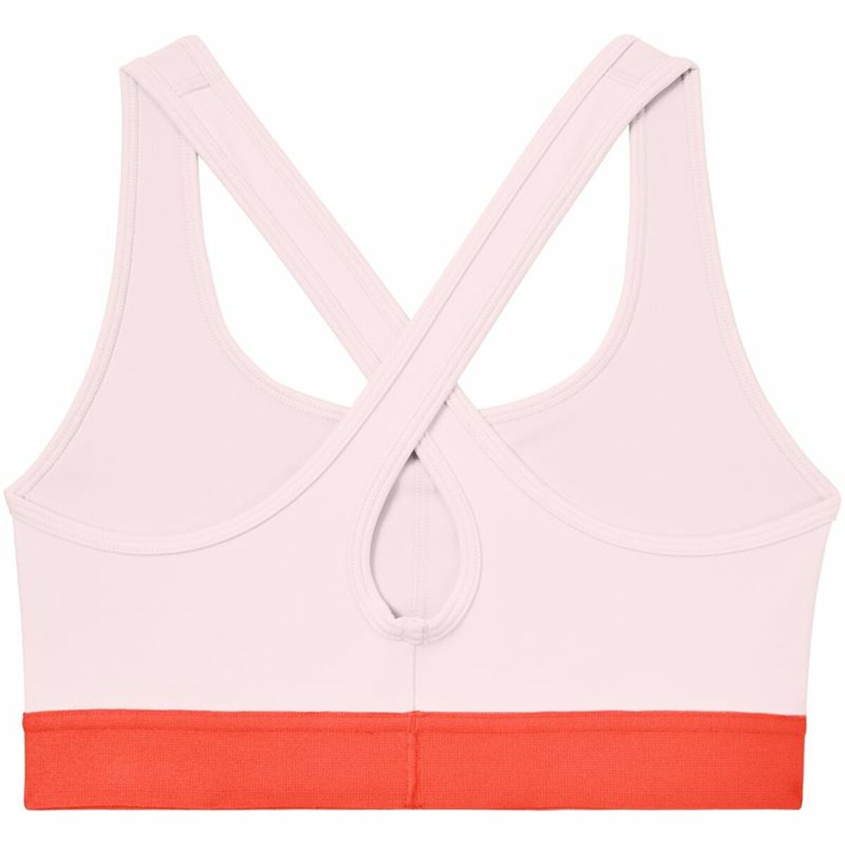 Sports Bra Under Armour Mid Crossback Pink-4