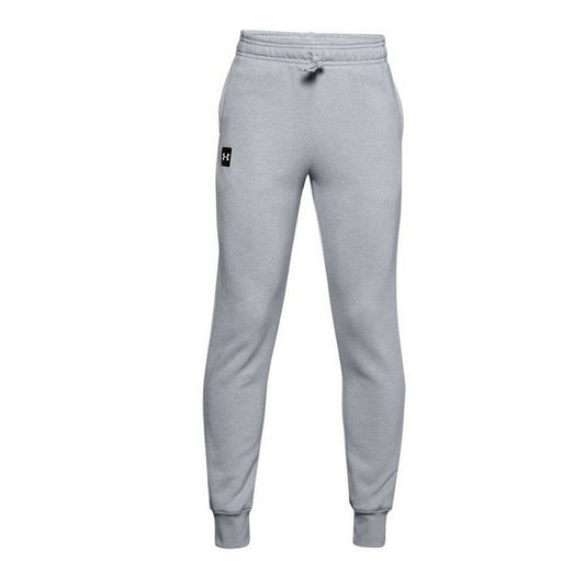 Children's Tracksuit Bottoms Under Armour Rival Fleece Grey-0