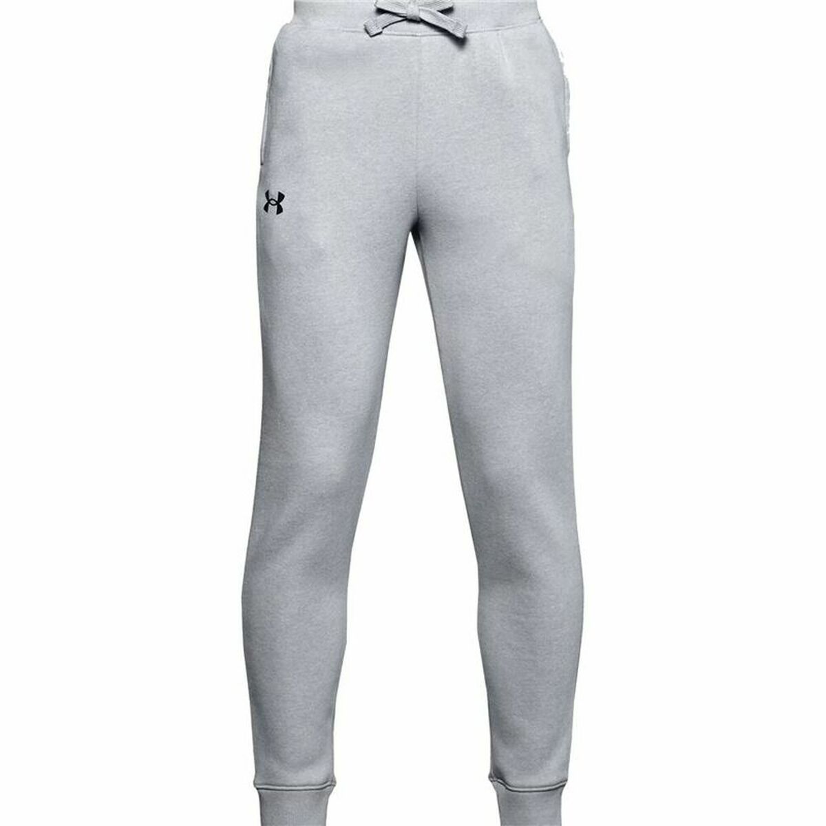Children's Tracksuit Bottoms Under Armour  Rival  Grey-2