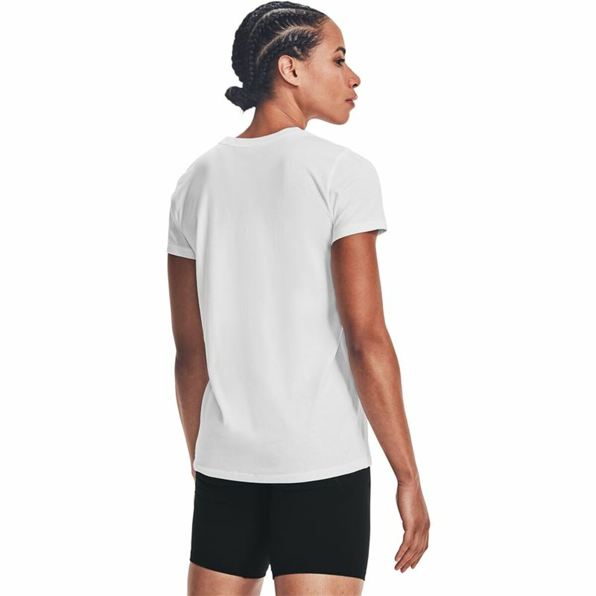 Women’s Short Sleeve T-Shirt Under Armour Sportstyle White-6