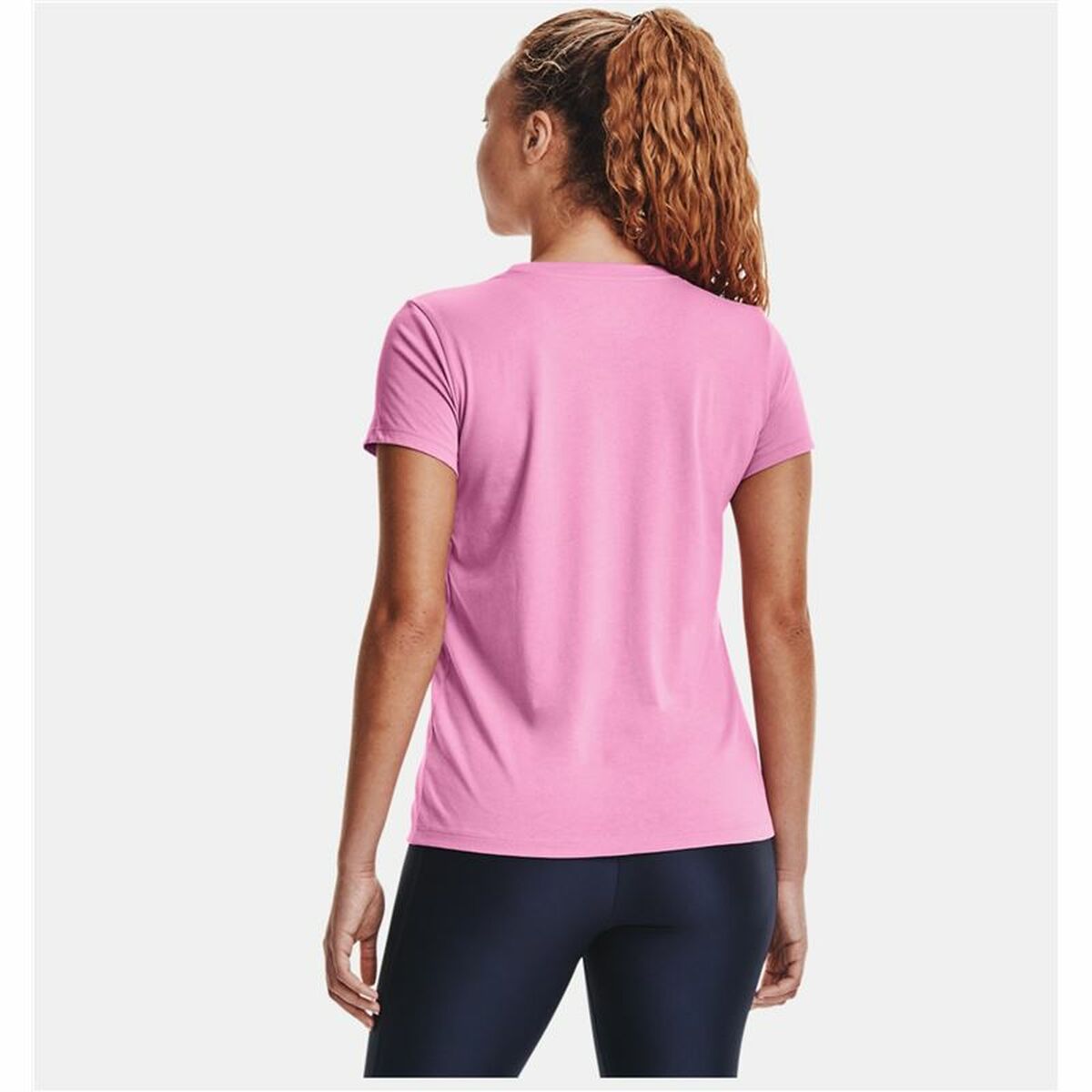 Women’s Short Sleeve T-Shirt Under Armour Graphic Pink-3