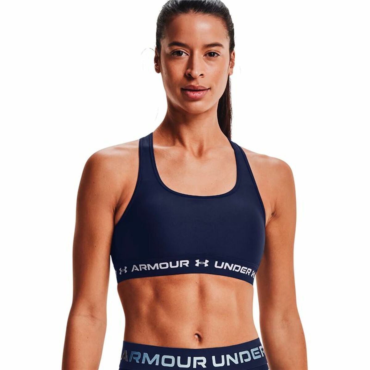 Sports Bra Under Armour Navy Blue-3