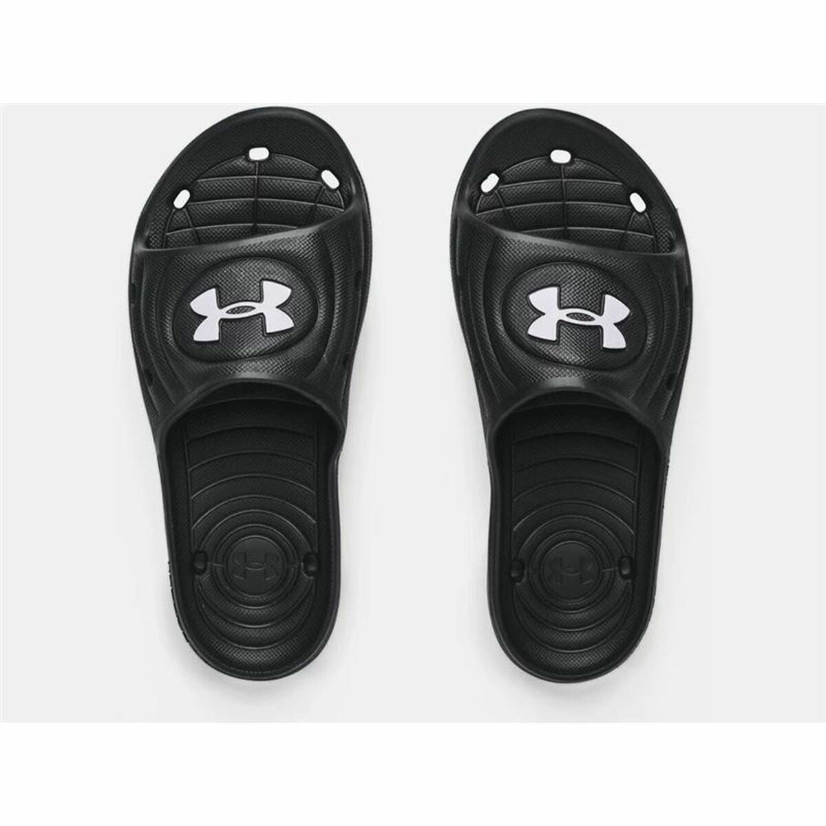 Women's Flip Flops Under Armour Locker IV Black-3
