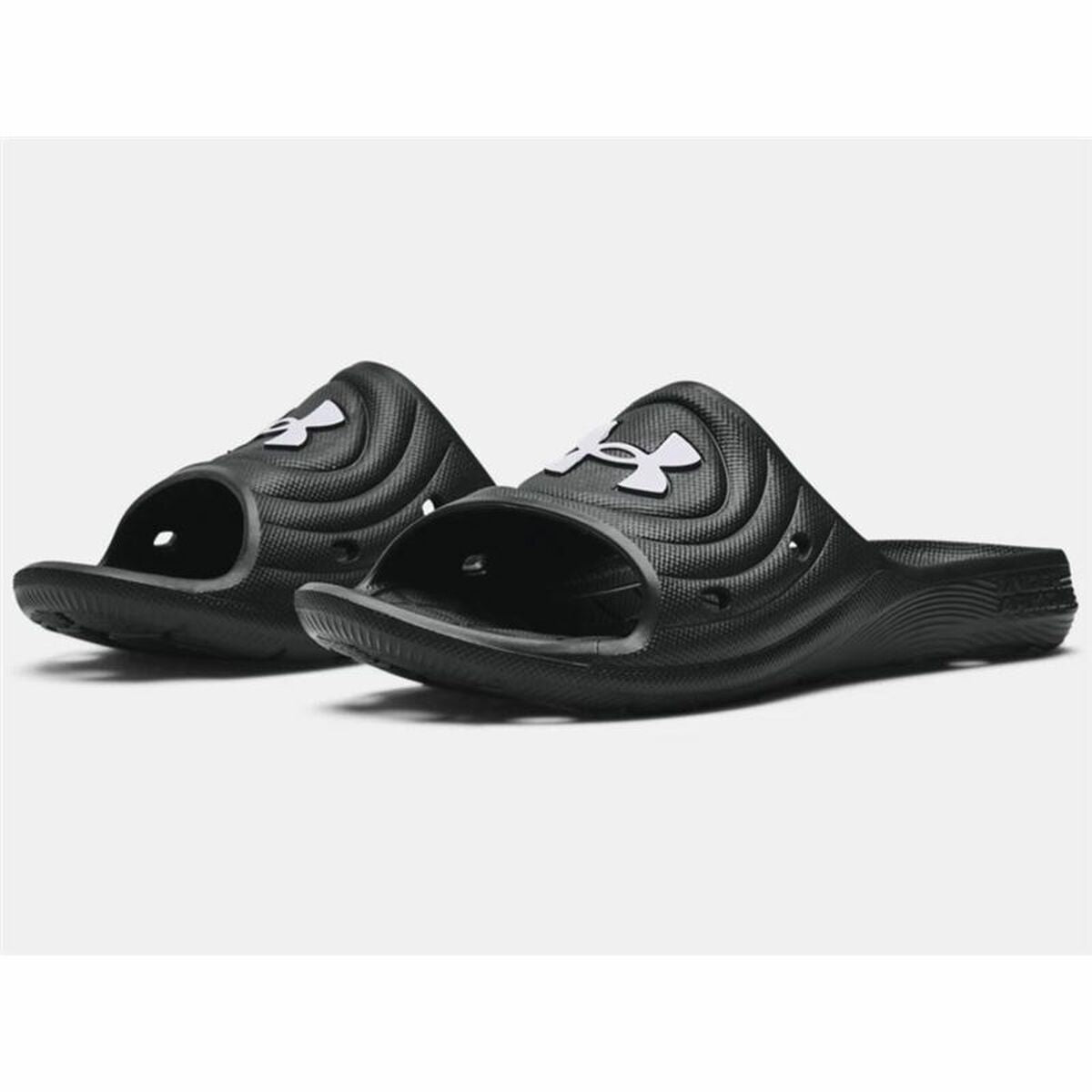 Women's Flip Flops Under Armour Locker IV Black-2