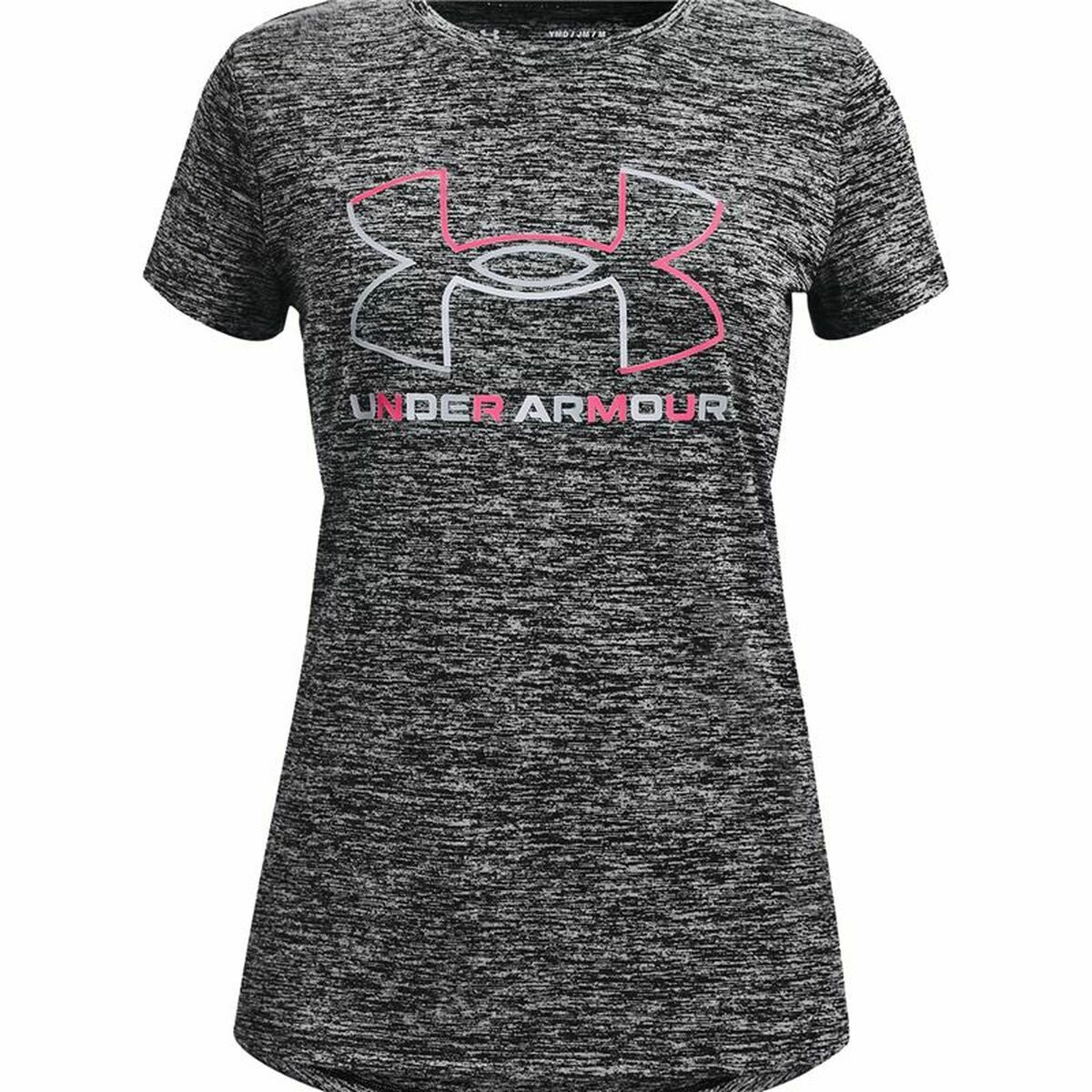 Child's Short Sleeve T-Shirt Under Armour Dark grey-0