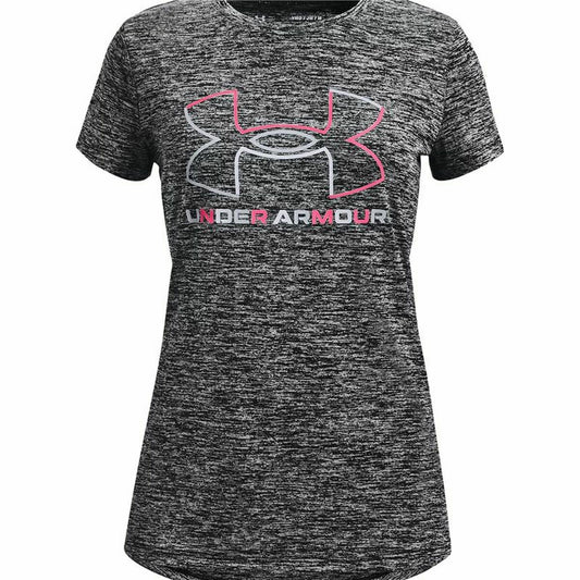 Child's Short Sleeve T-Shirt Under Armour Dark grey-0