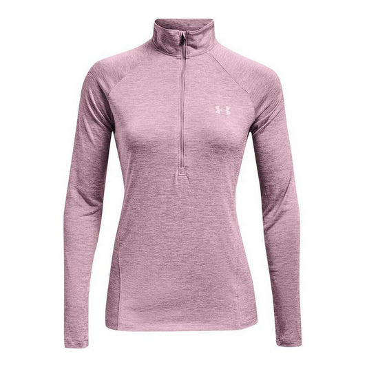 Women’s Sweatshirt without Hood Under Armour Tech Plum-0