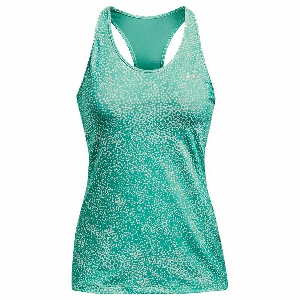 Women’s Short Sleeve T-Shirt Under Armour HeatGear  Aquamarine-15