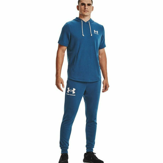 Adult Trousers Under Armour  Rival Terry Blue Men-0