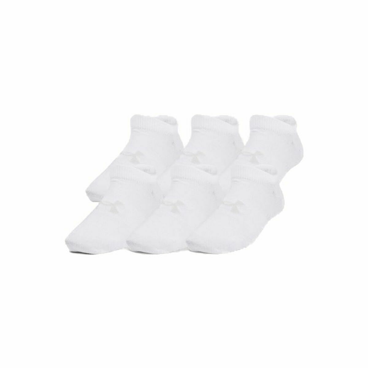 Sports Socks Under Armour Essential No Show White-0