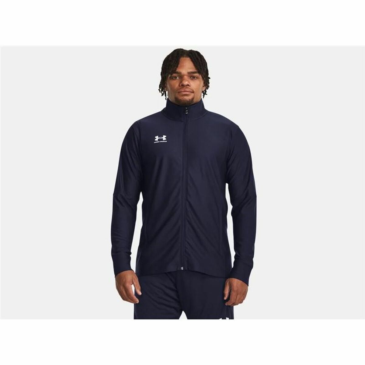 Training Sweatshirt for Adults Under Armour Challenger Blue-5