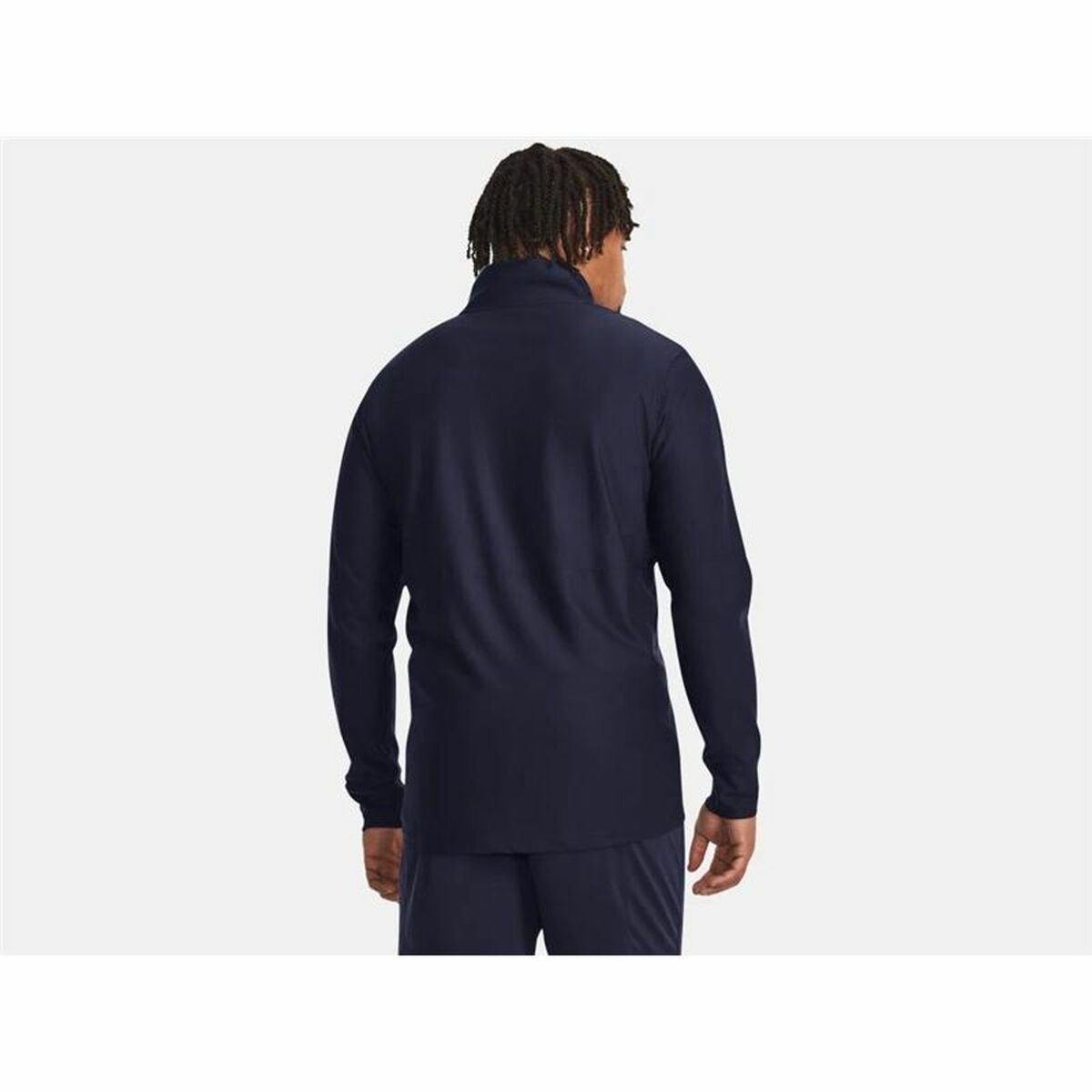 Training Sweatshirt for Adults Under Armour Challenger Blue-4