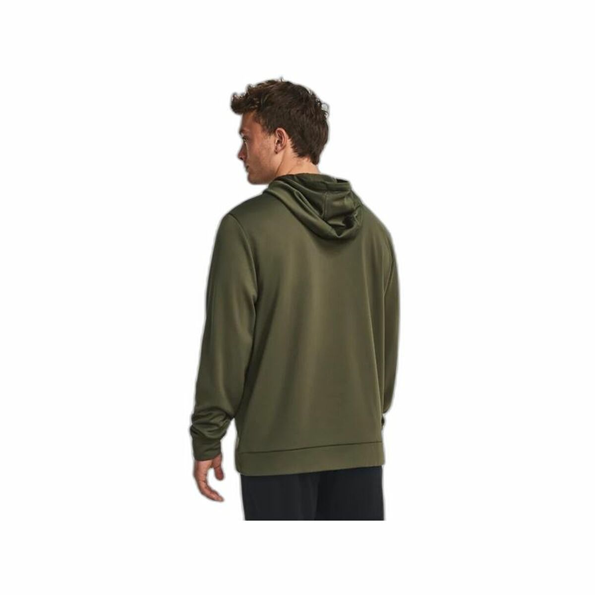 Men’s Hoodie Under Armour Fleece Big Logo Olive-3