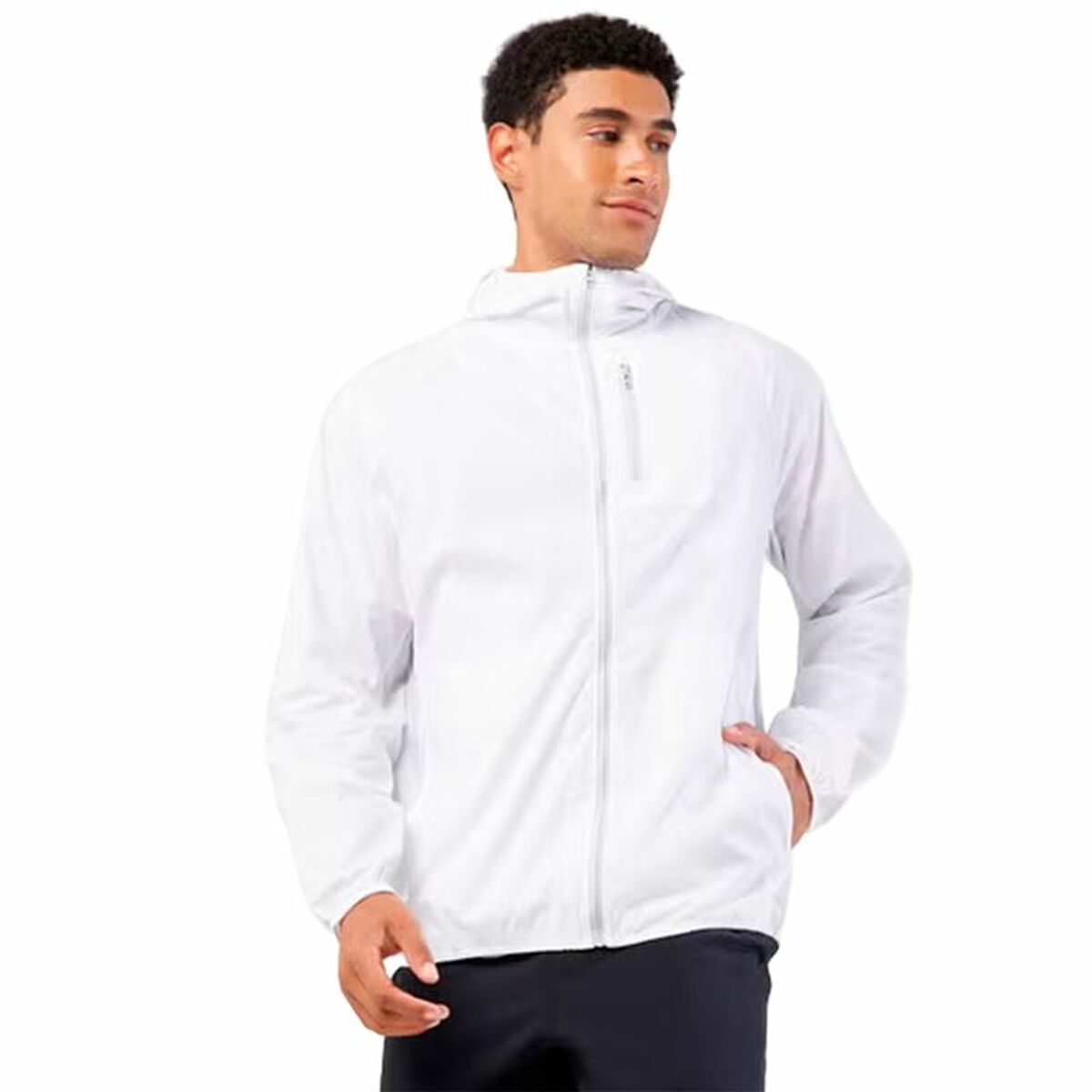 Men's Sports Jacket Under Armour LAUNCH White-3