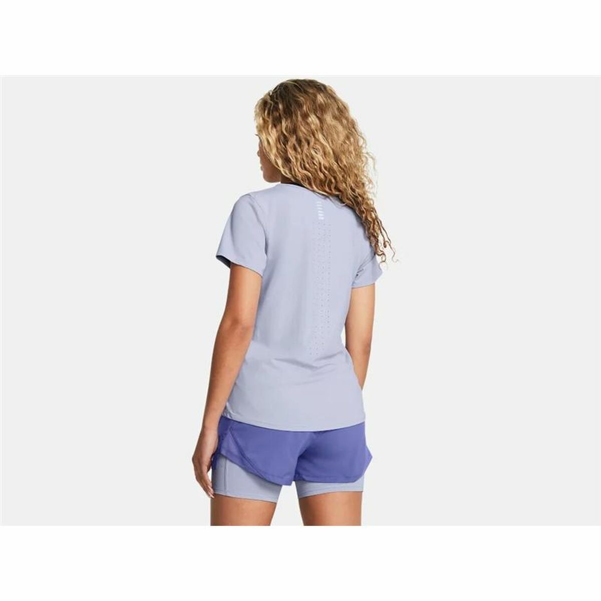 T-shirt Under Armour Launch Elite SS Purple-3