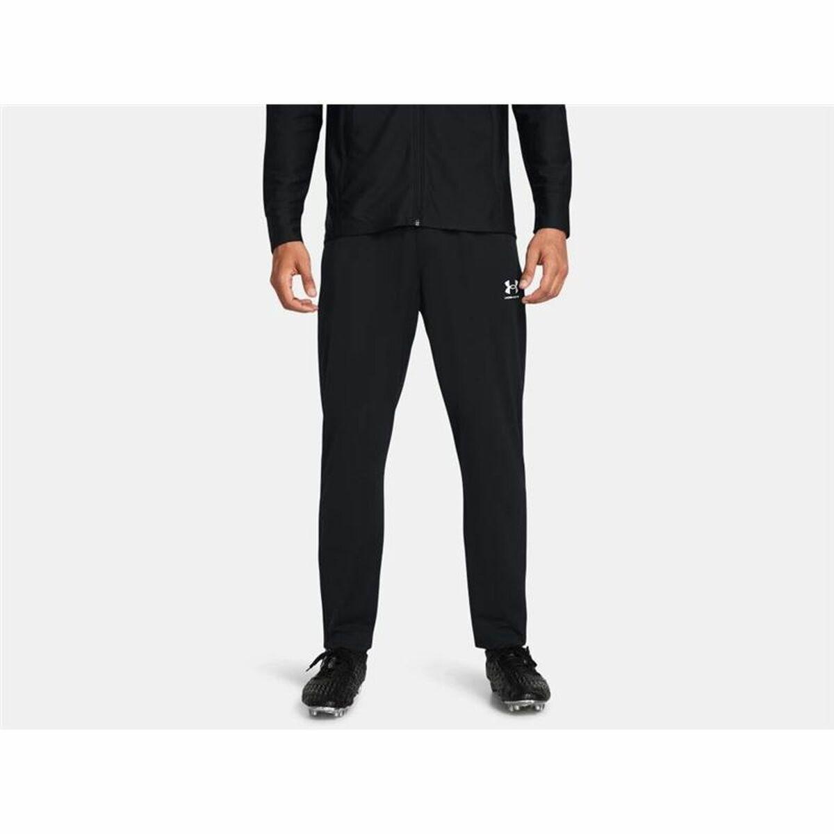 Football Training Trousers for Adults Under Armour Challenger Black Men-7