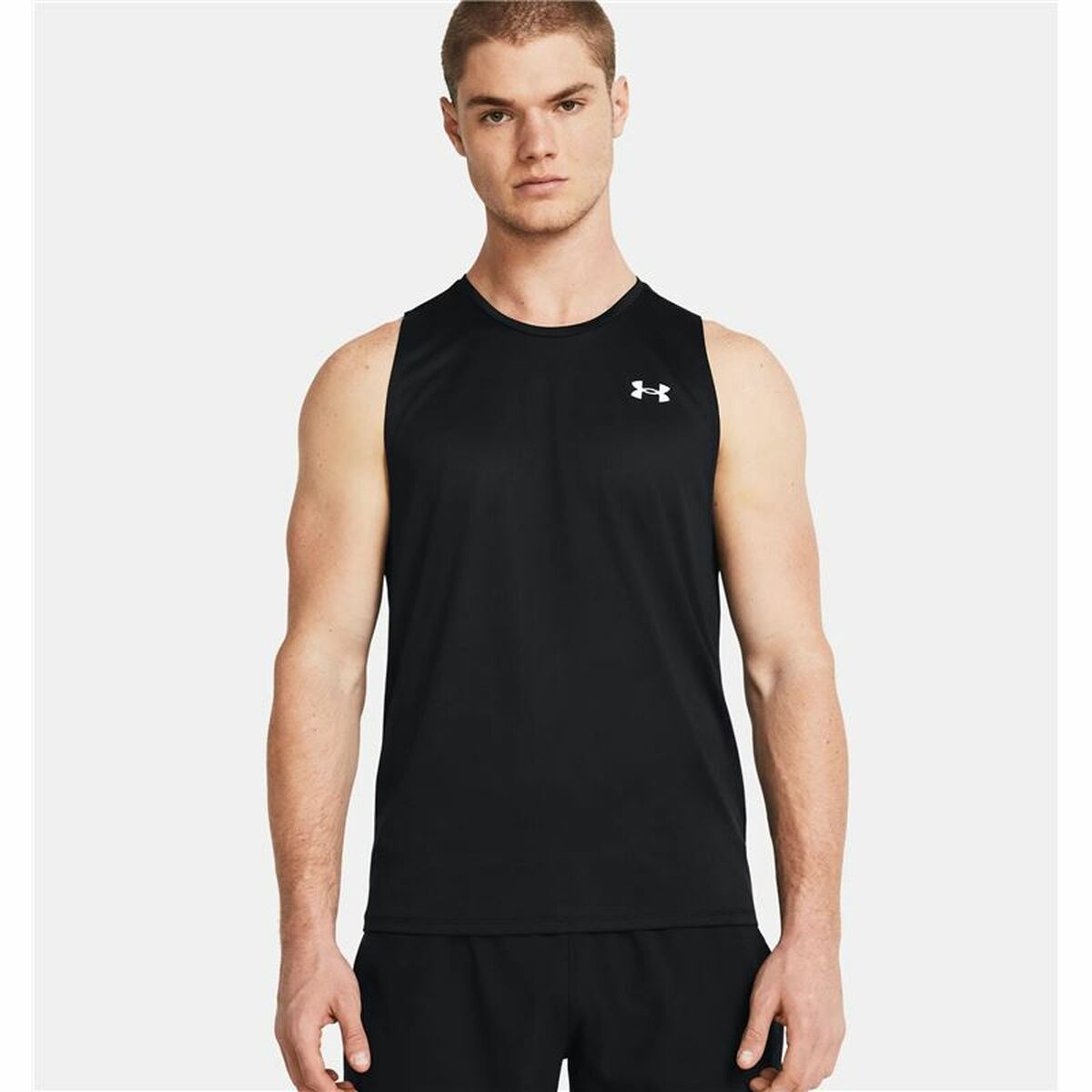 Men’s Short Sleeve T-Shirt Under Armour Tech Black-3